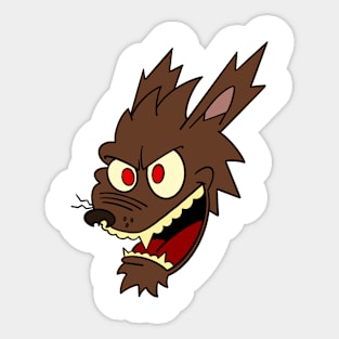 Kind of bad wolf Sticker